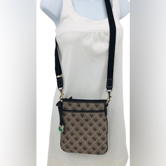 Dooney & Bourke Letter Carrier Quilted Crossbody Bag - Picture 1 of 7